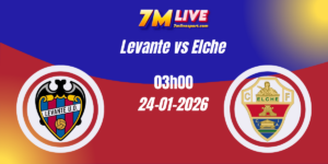 Nhận định La Liga: Levante vs Elche 24/01/2026